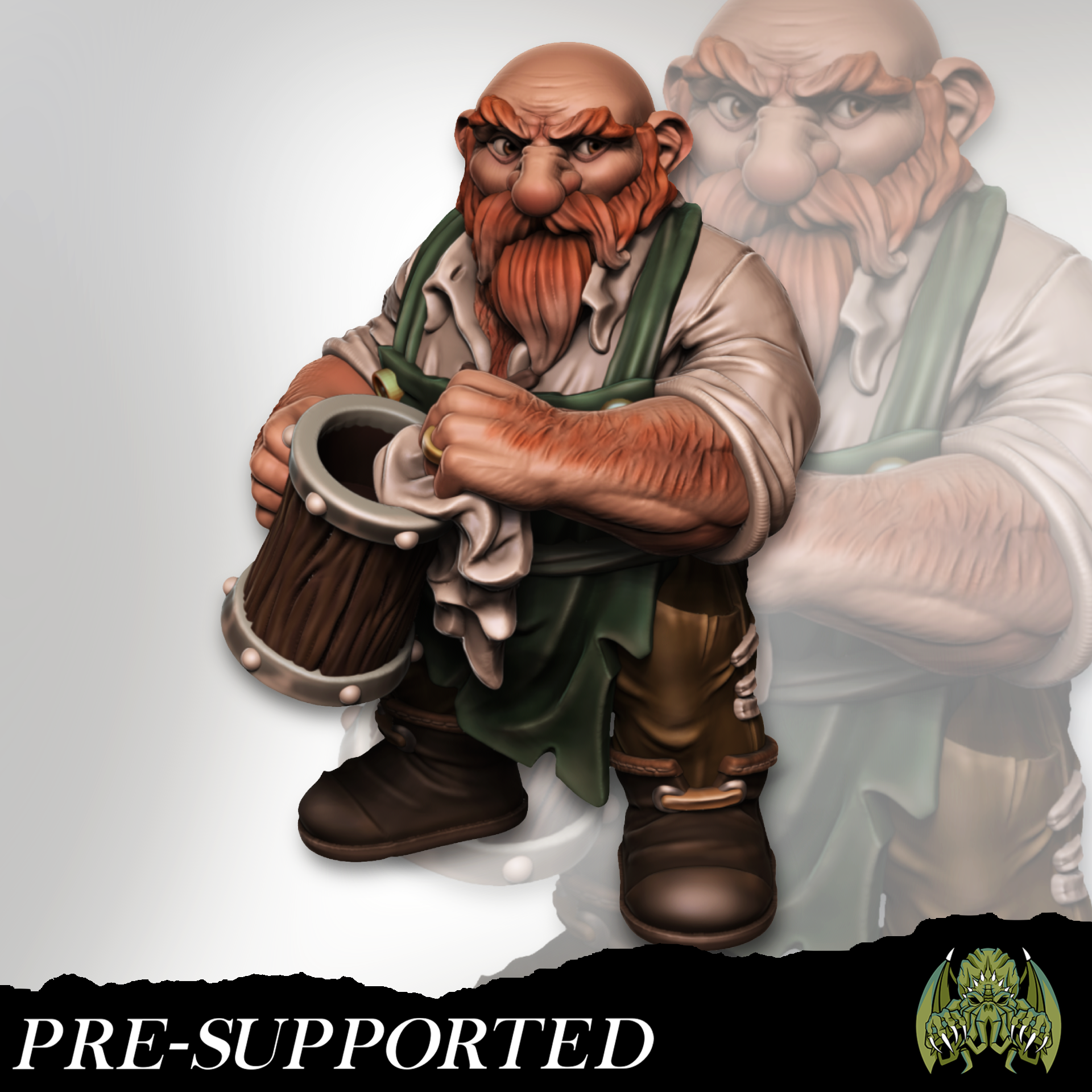 Tydor Hotmalt [PRE-SUPPORTED] Dwarf Innkeeper Bartender